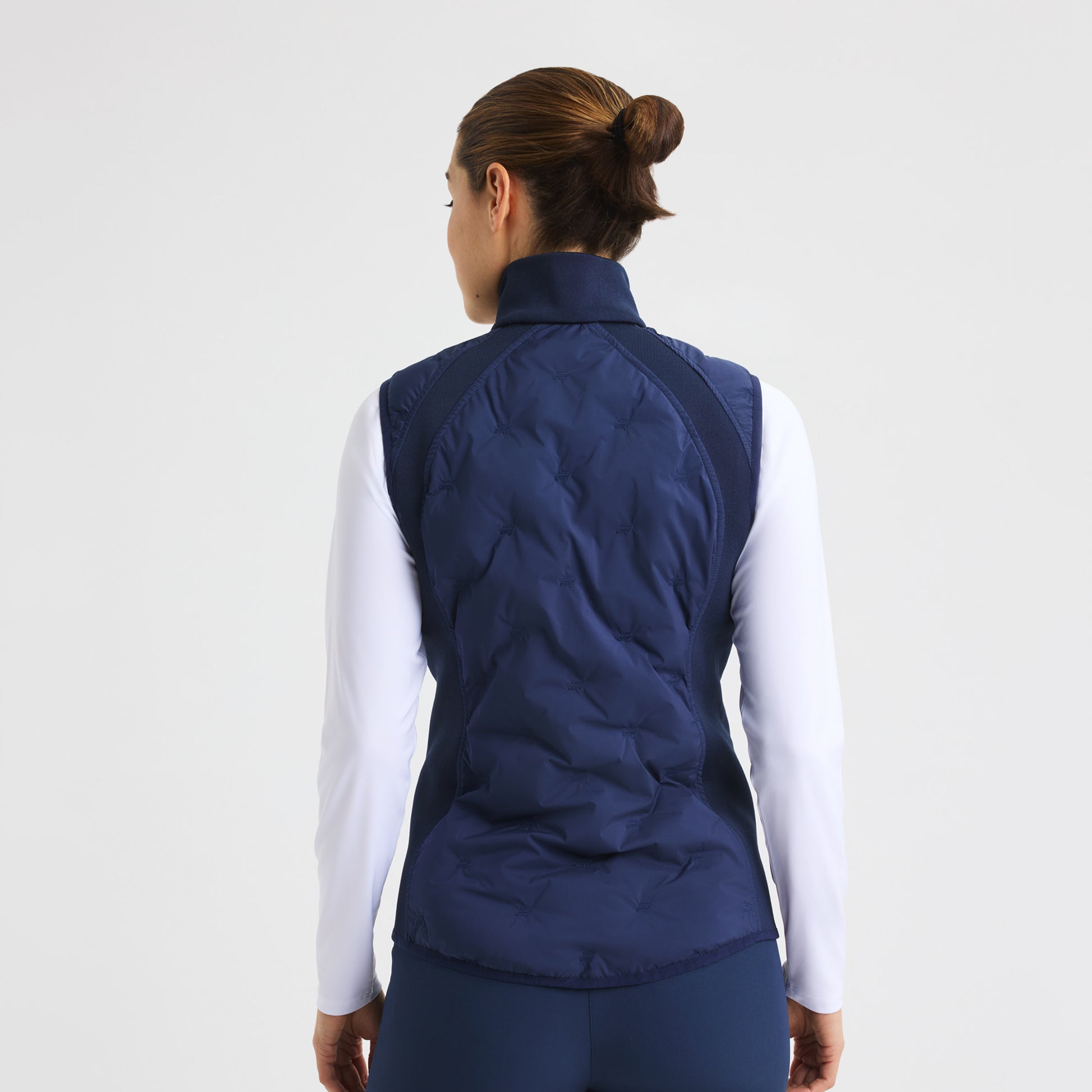 Rohnisch Ladies Padded Windbreaker Vest in Navy