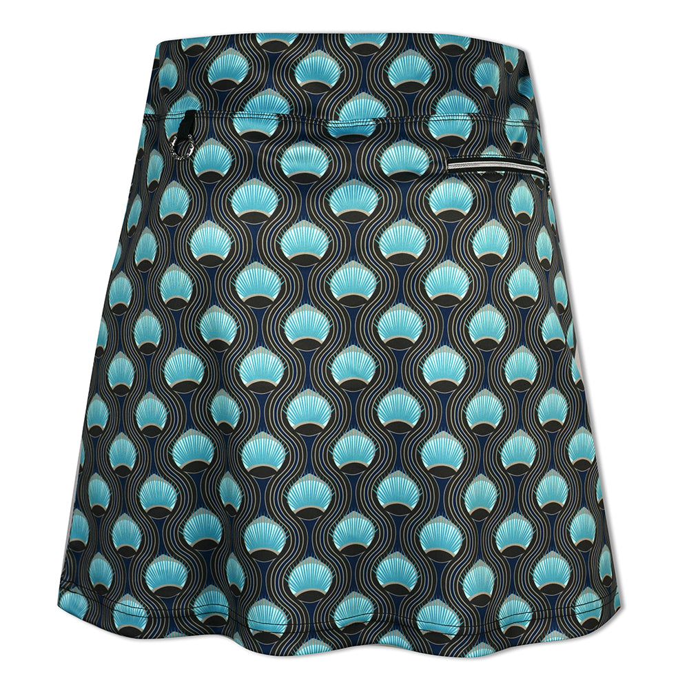 Daily Sports Ladies Pull-On Skort in Palmeira Print - Large Only Left