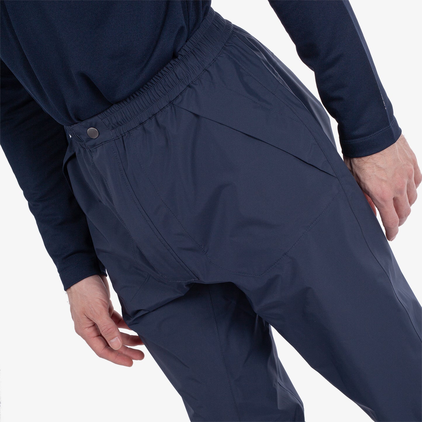 Galvin Green Mens Navy PERTEX® Waterproof Over Trousers