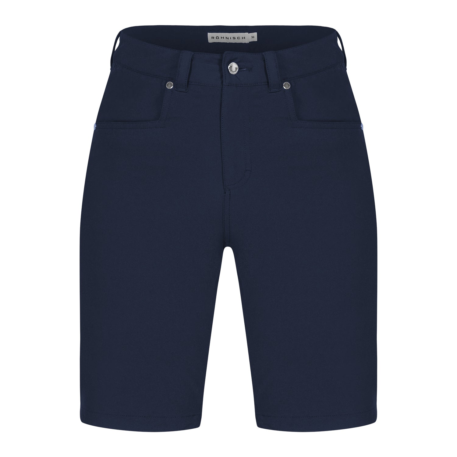 Rohnisch Ladies Navy Bermuda Shorts