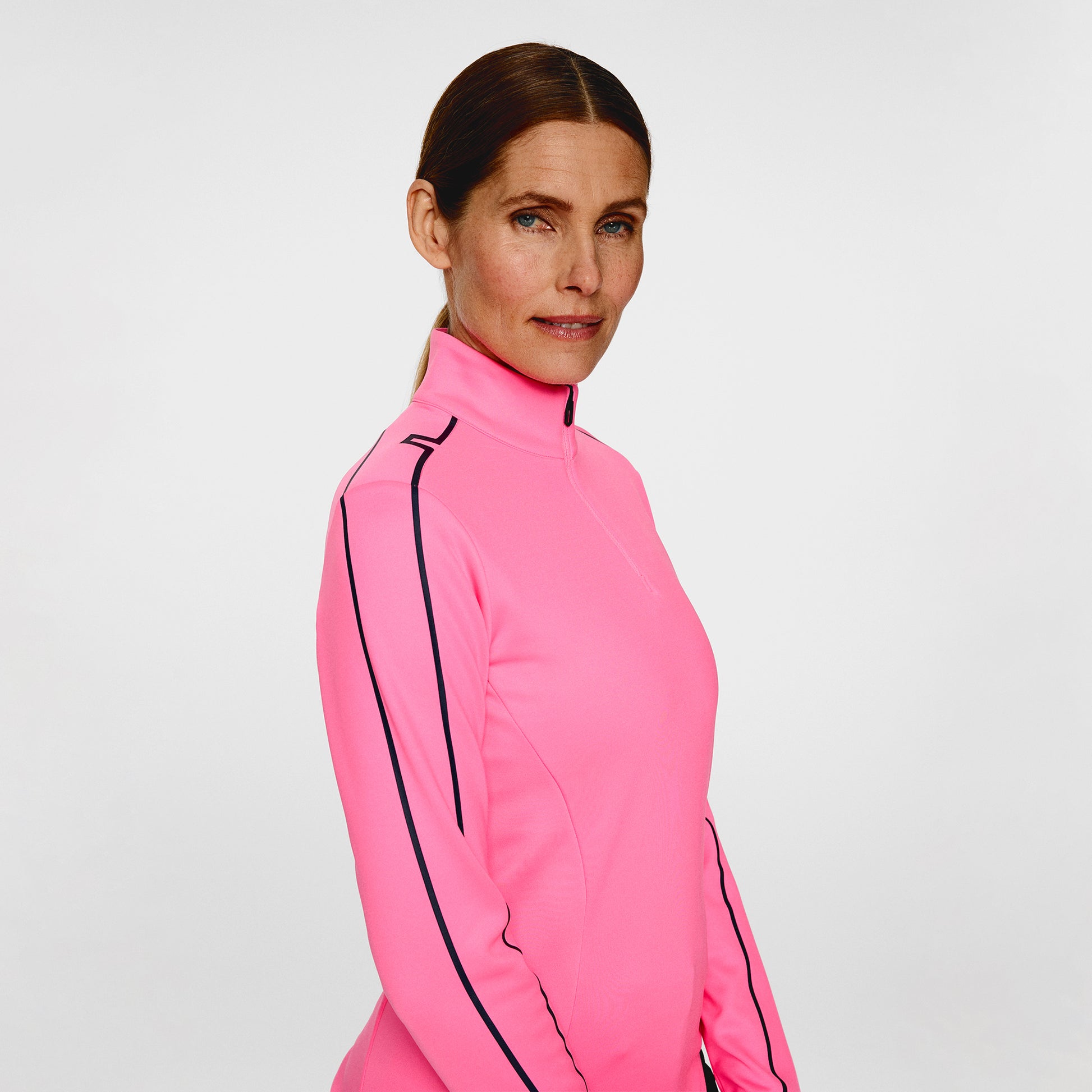 J.Lindeberg Ladies Mid-Layer with Stripe Detailing