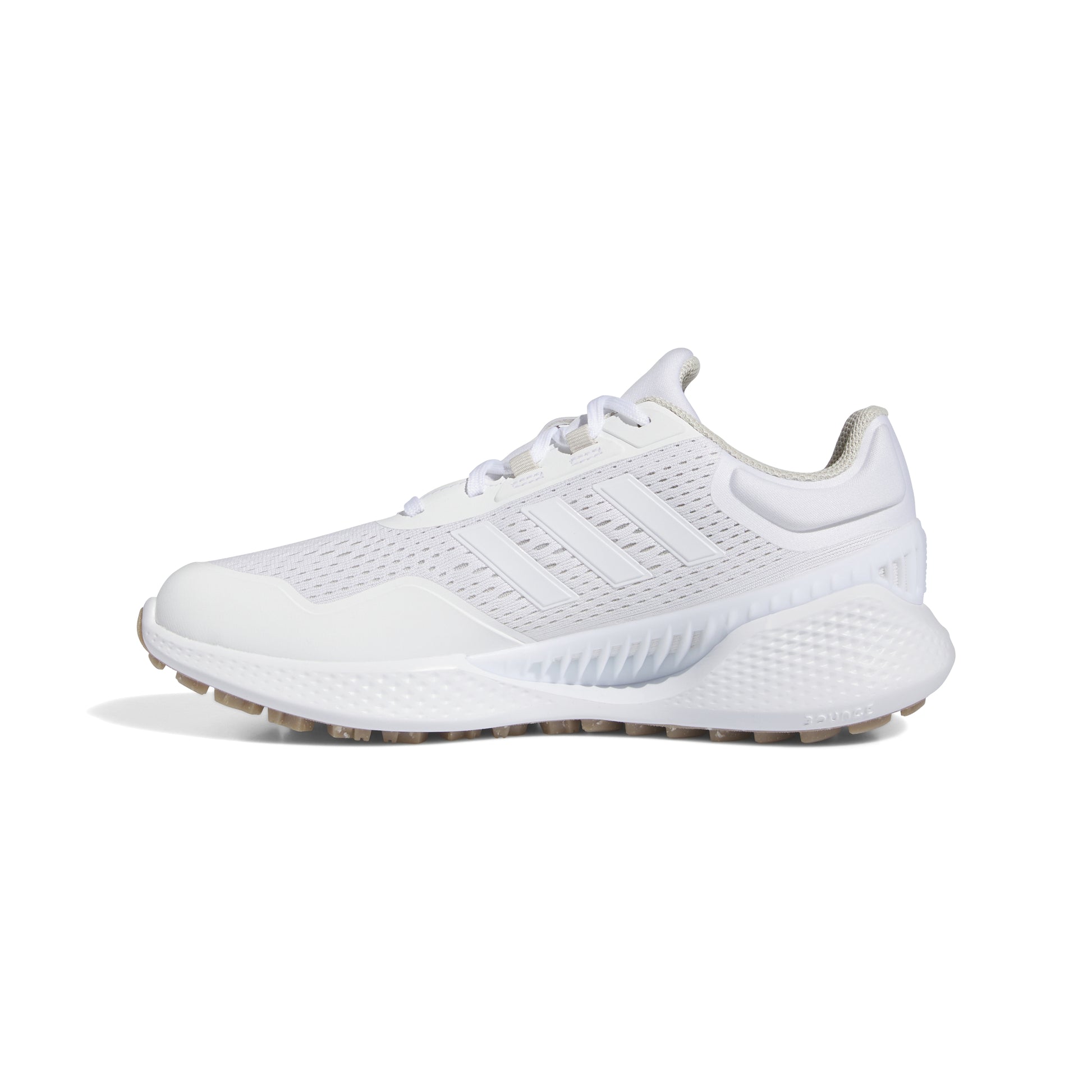 adidas Women's Lightweight Spikeless Golf Shoe in White