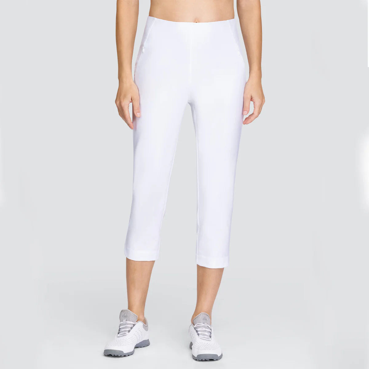 Tail Ladies Pull-On Chalk White Golf Capris