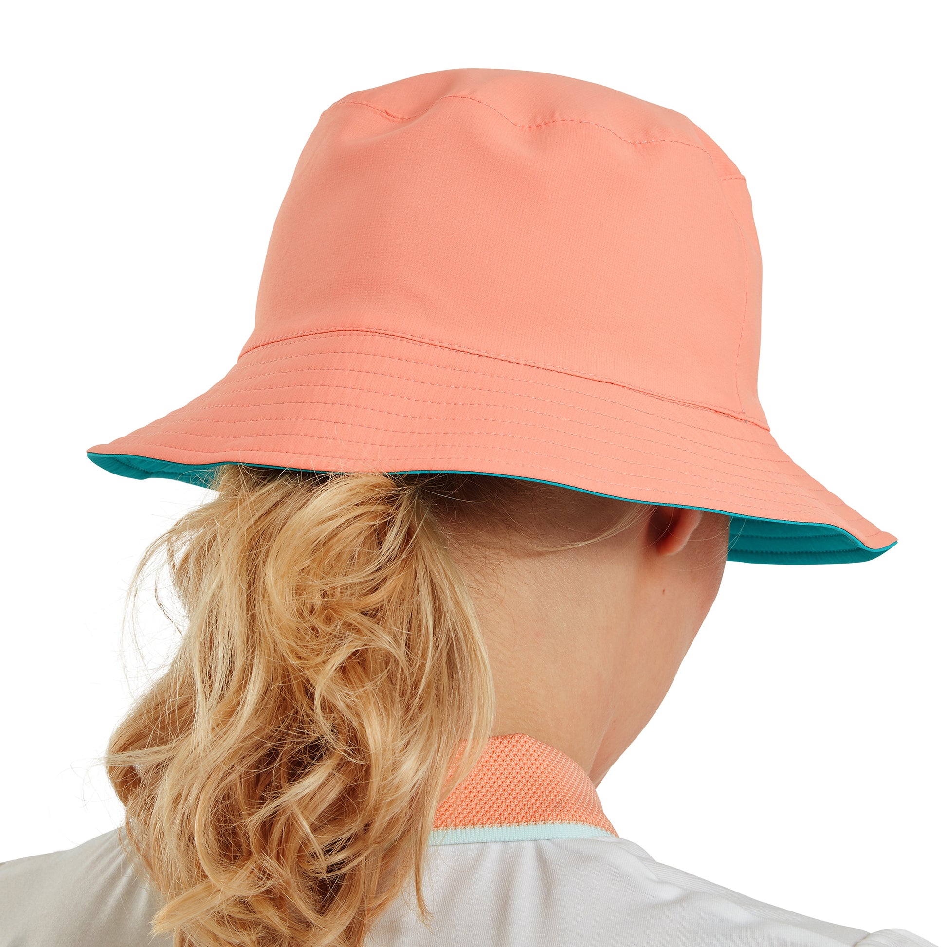 FootJoy Women’s Reversible Bucket Hat - Two Looks, All-Day Sun Protection
