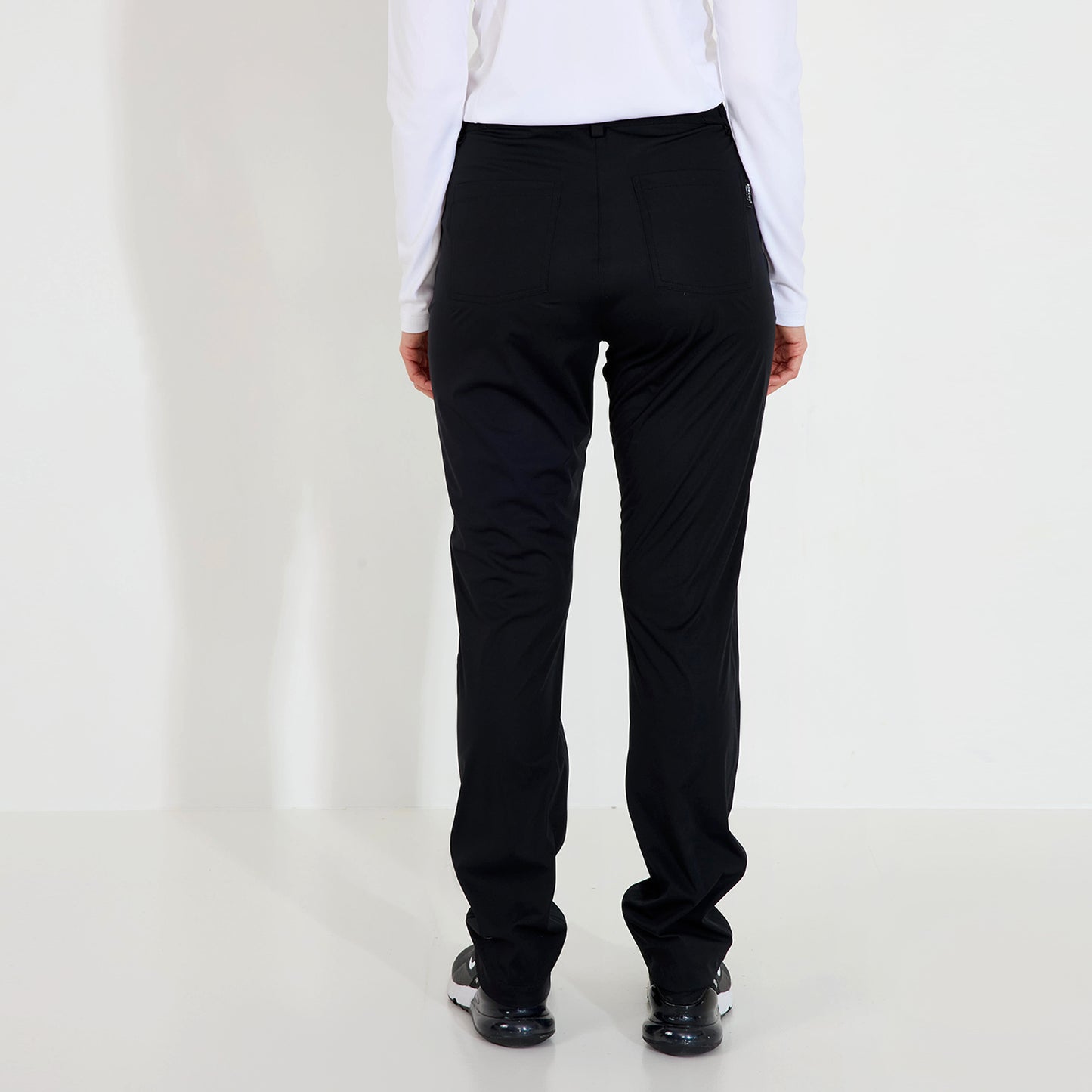 Abacus Ladies Bounce Rain Waterproof Trousers in Black