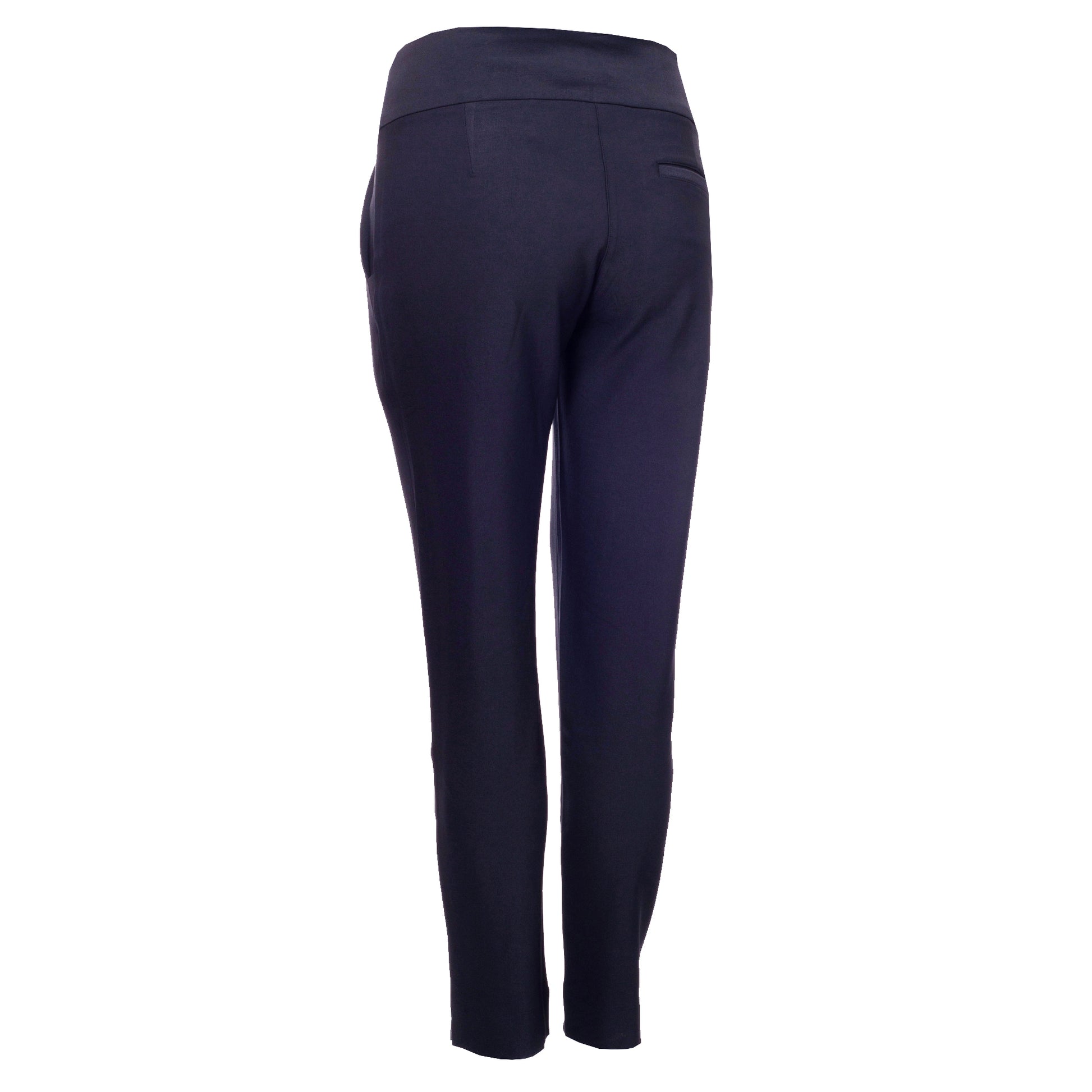 Green Lamb Women's Pull-On Contour 7/8 Trousers in Navy