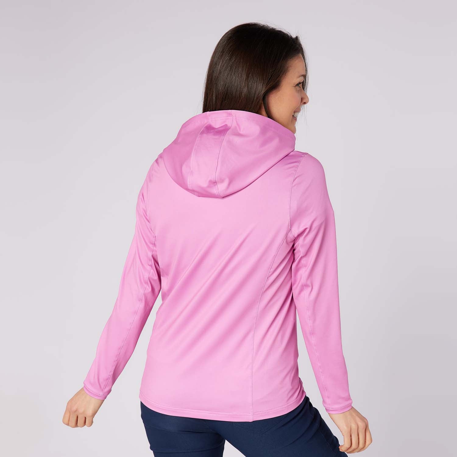 Swing Out Sister Ladies On-Trend Lightweight Hoodie For Course To Clubhouse Style