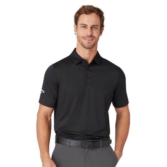 Callaway Mens Short Sleeve Solid Polo