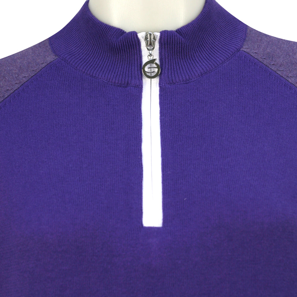 Sunderland Ladies Lined Sweater with Water Repellent Scotchgard in Purple