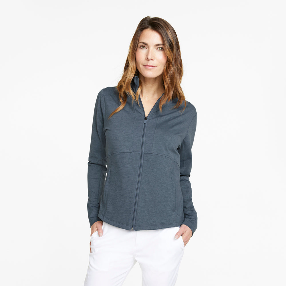 Puma Ladies Cloudspun Jersey Golf Jacket