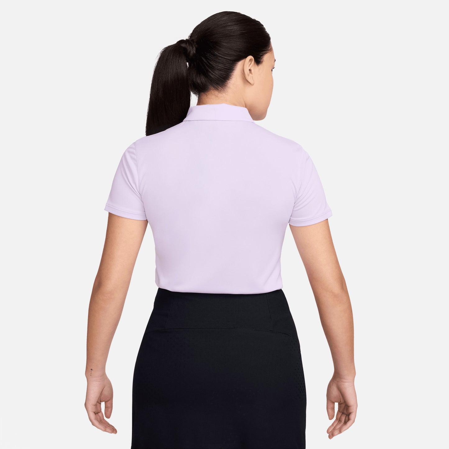 Nike Ladies Short Sleeve Dri-FIT Golf Polo in Violet Mist