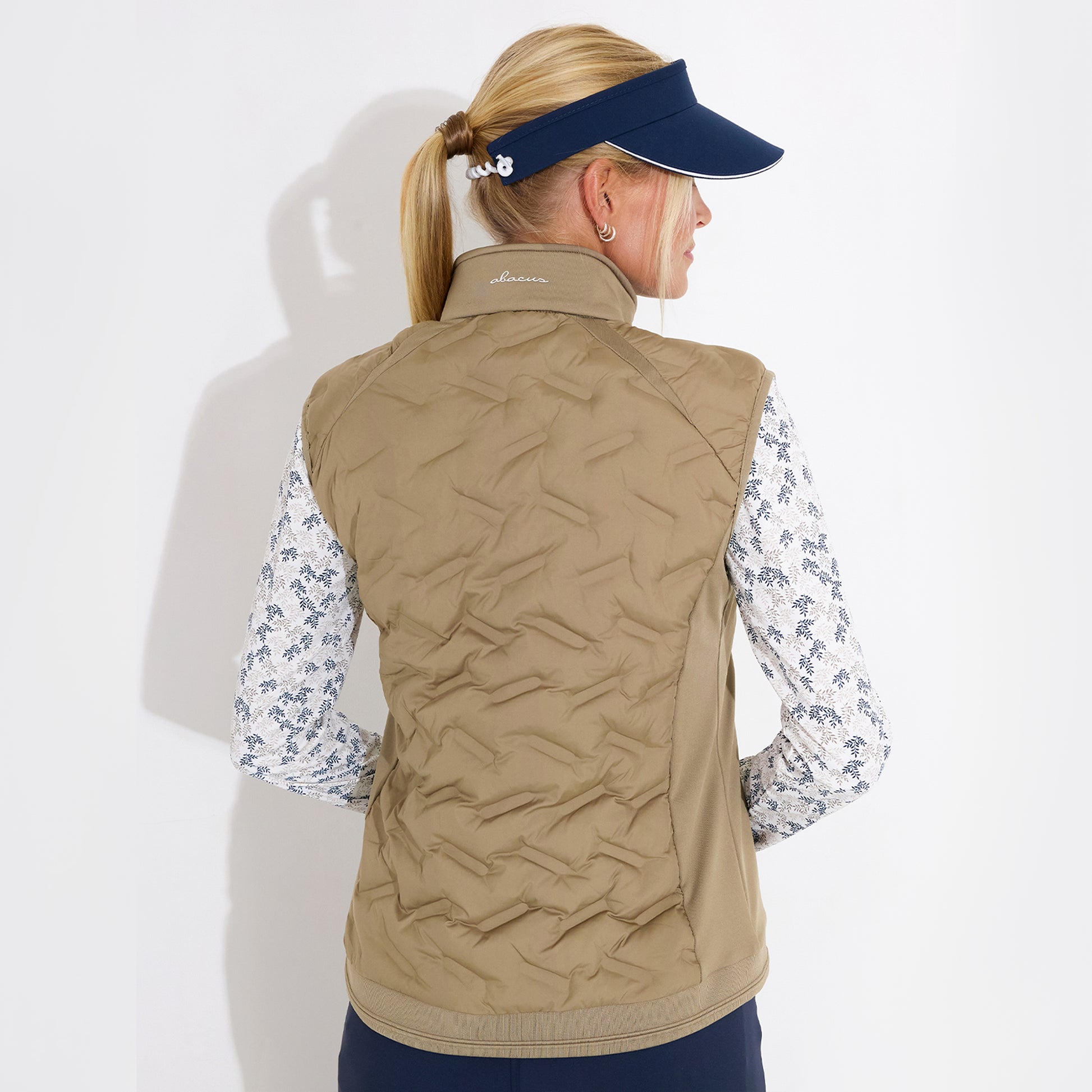 Abacus Ladies Quilted Gilet with Stretch Side Panels