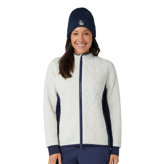 riginal Penguin Ladies Lightweight Primaloft Quilted Jacket with Stretch Panels