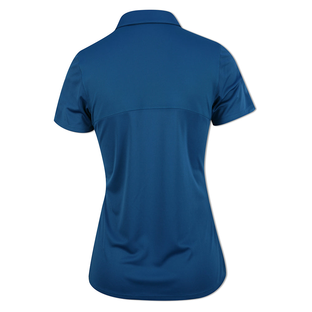 Puma Ladies Short Sleeve Polo with DryCell in Digi Blue