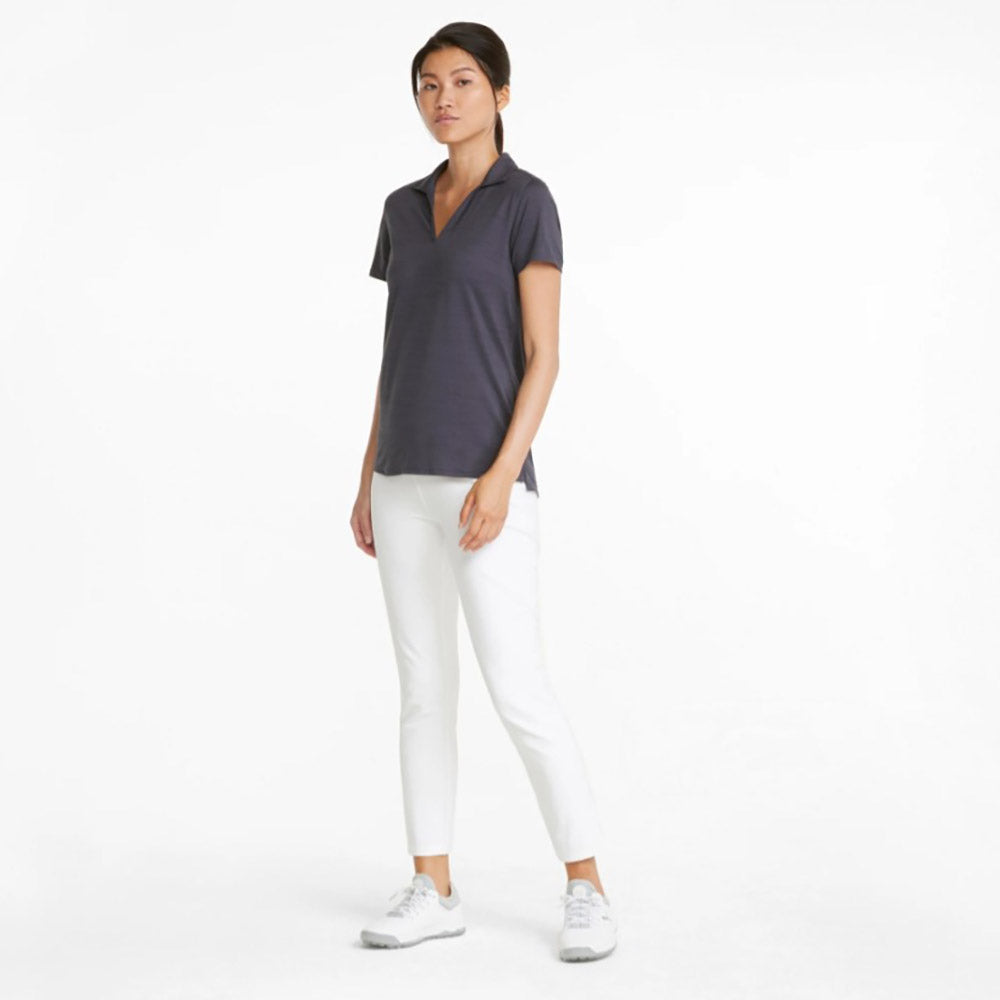 Puma Ladies Cloudspun Coast Polo in Navy Blazer Heather