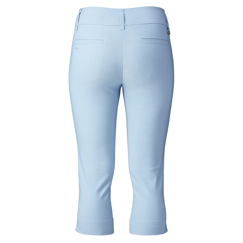 Daily Sports Ladies Blue Pull-On Golf Capris 