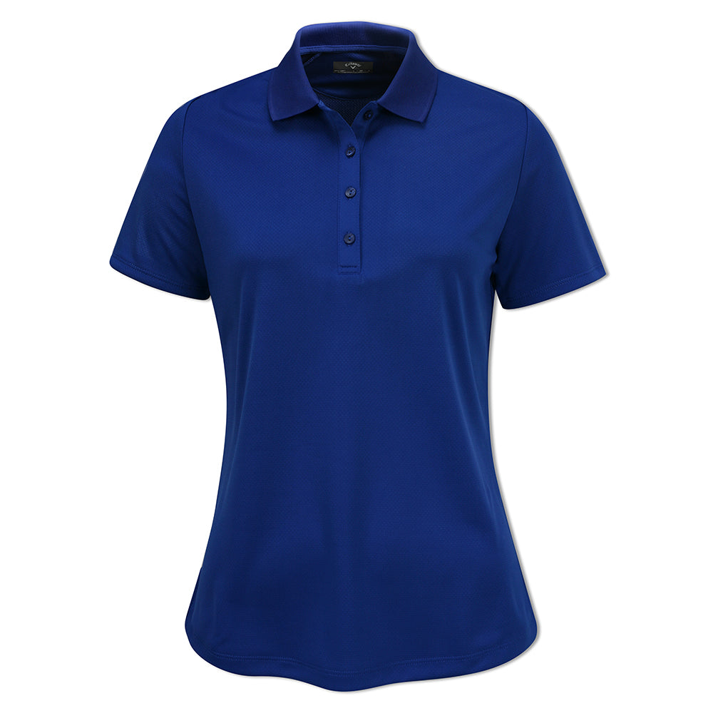 Callaway Ladies Short Sleeve Swing Tech Polo with Opti-Dri - Medium Only Left