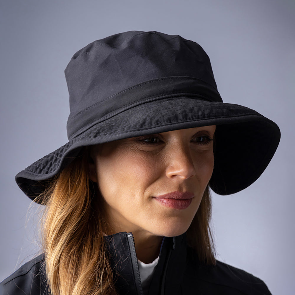 Sunderland Waterproof Bucket Hat In Black