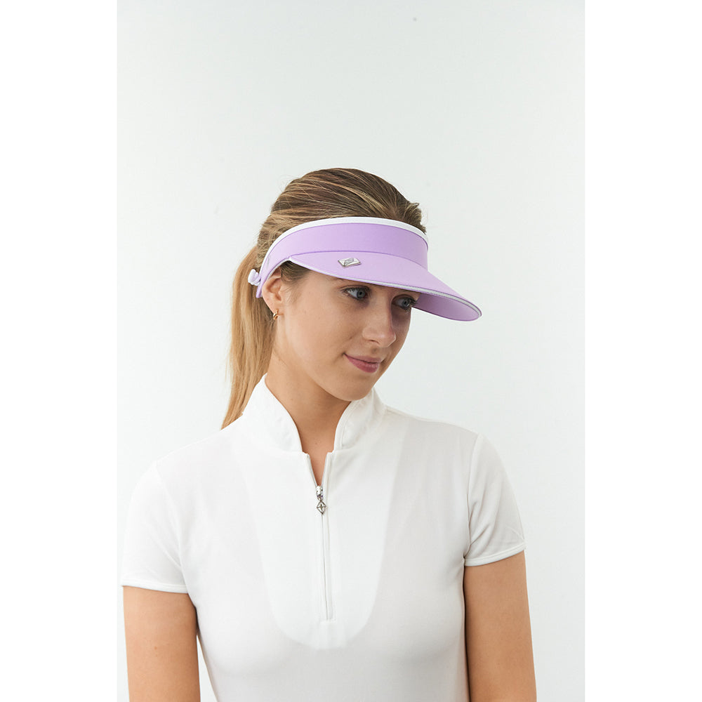 Pure Golf Ladies Cable Adjusted Visor in Lilac