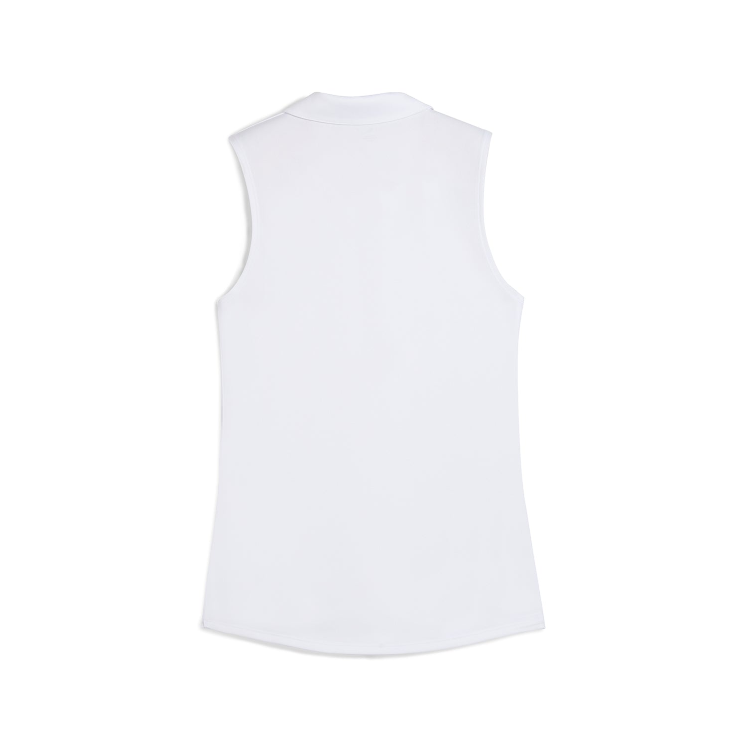 Puma Golf Ladies Sleeveless Polo in White