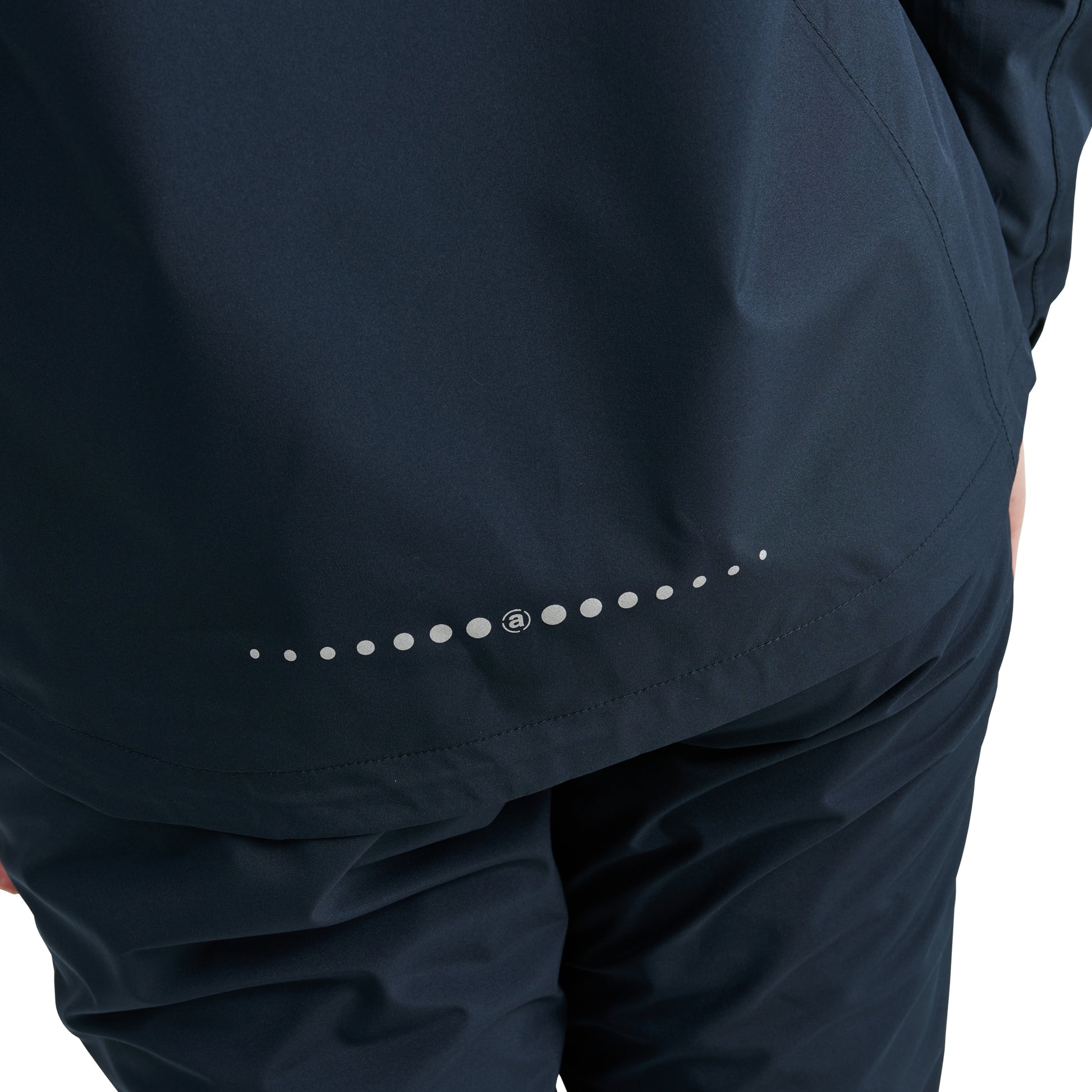 Abacus Ladies Links Stretch Rain Jacket in Navy