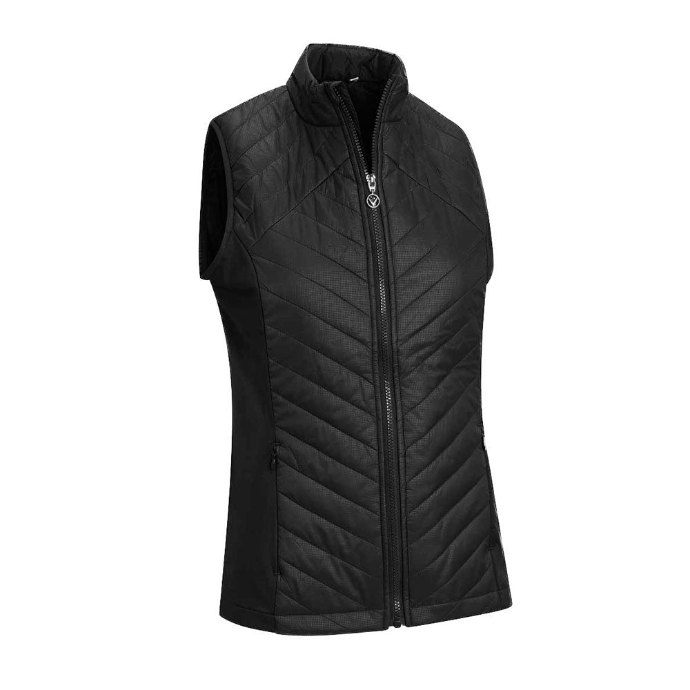 Callaway Ladies Quilted Gilet with Swing Tech in Caviar