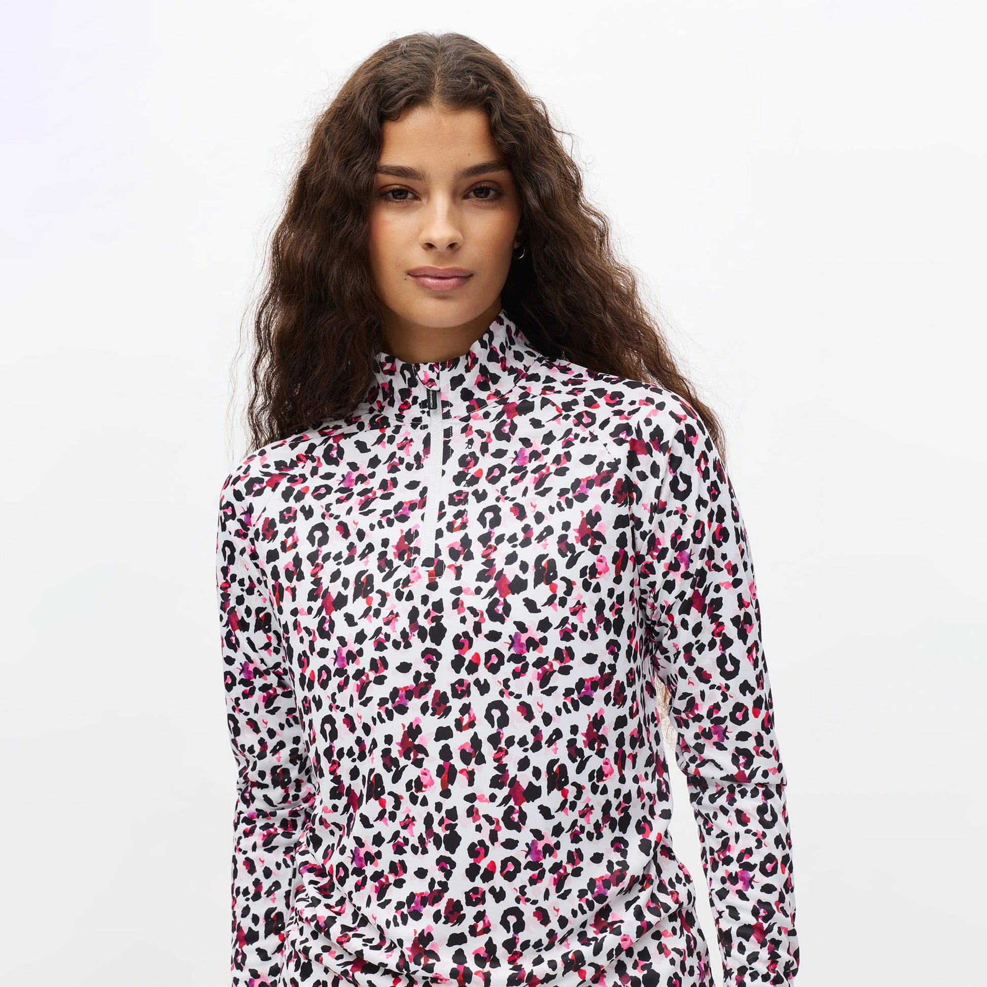 Röhnisch Ladies Elegant Zip Neck Stretch Top for Effortless Movement with Every Swing