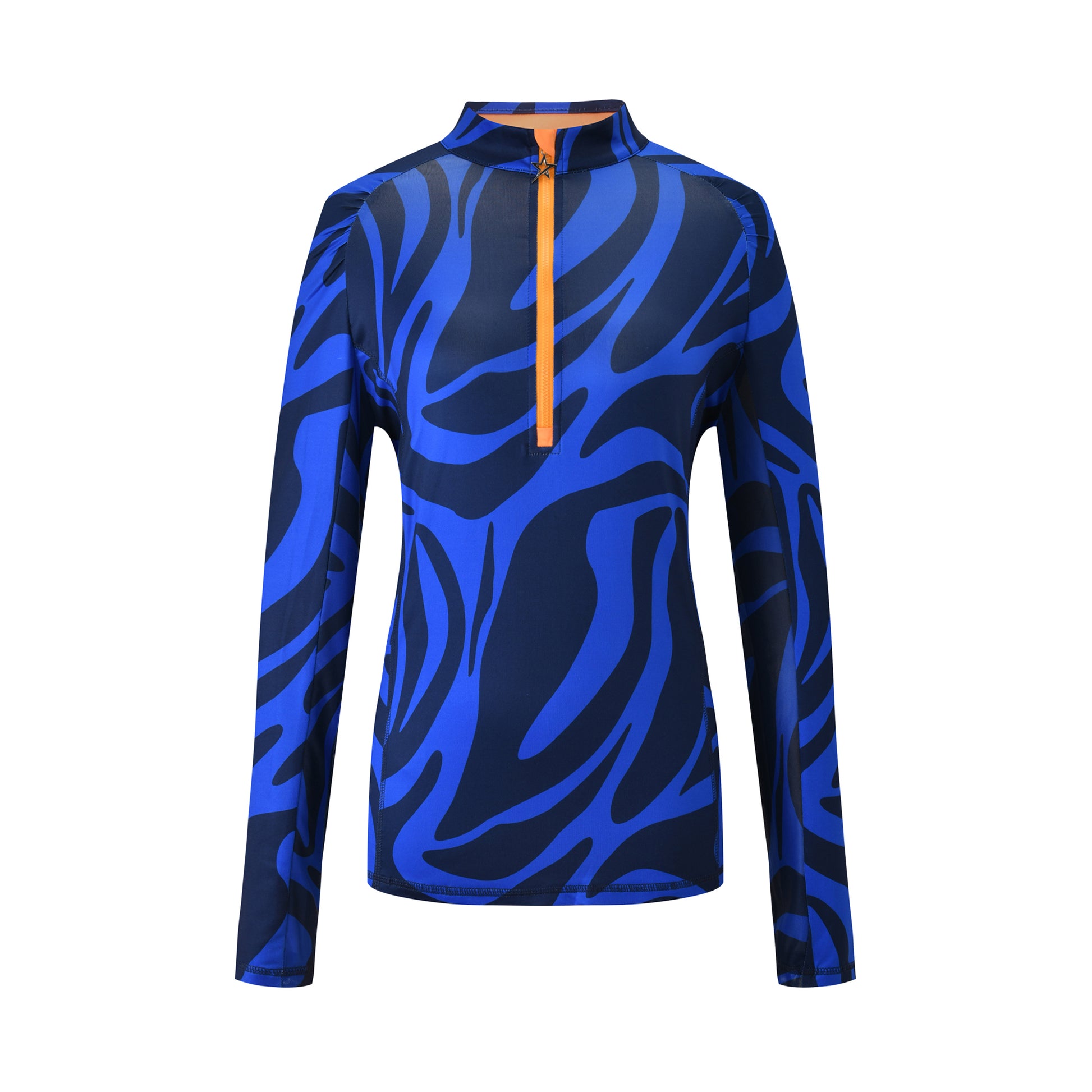 Swing Out Sister Ladies Mid-Layer Top with Contrast 1/4 Zip