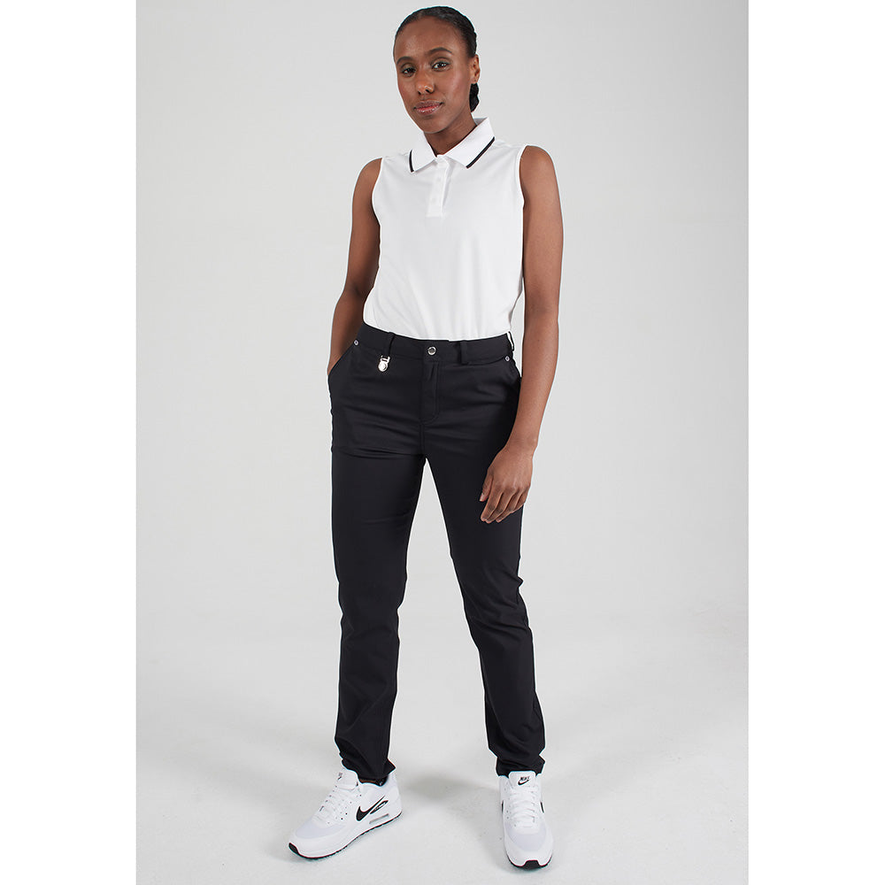 Rohnisch Ladies Slim-Fit Black Golf Trousers