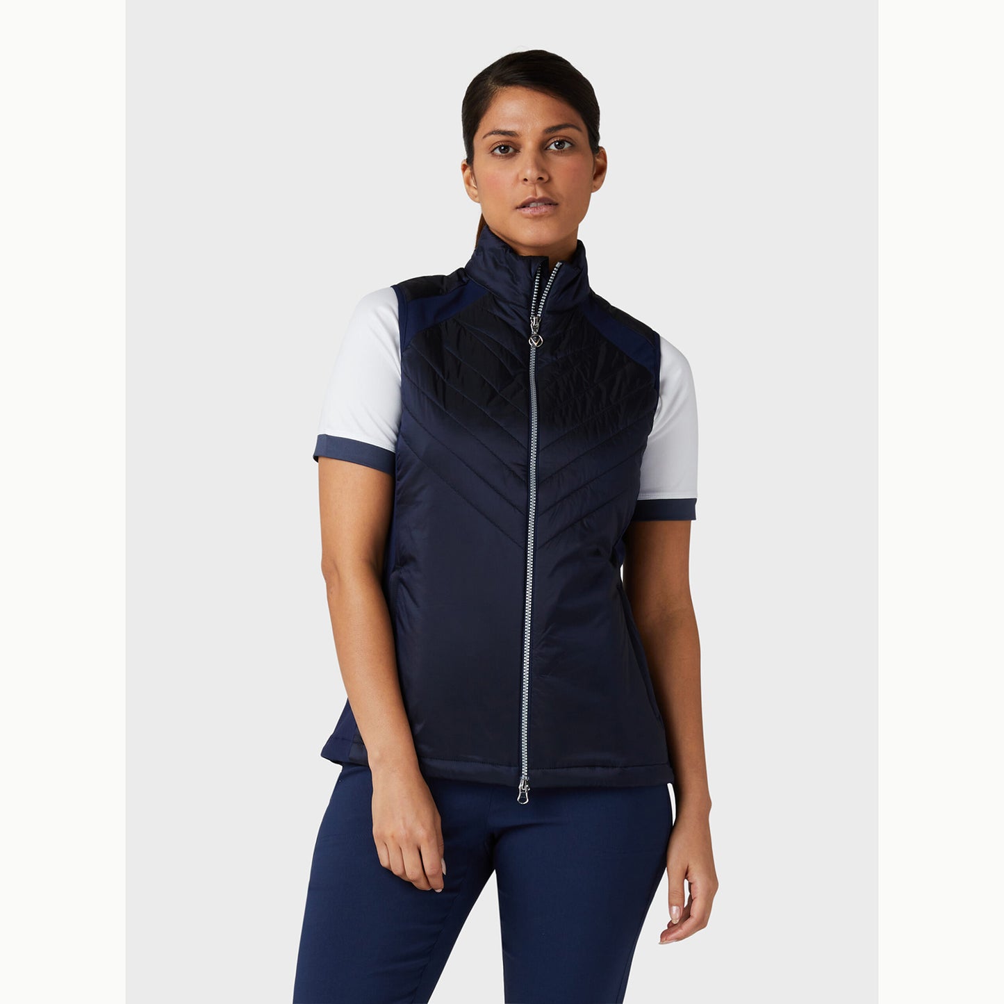 Callaway Ladies Primaloft Lightweight Quilted Gilet in Peacoat