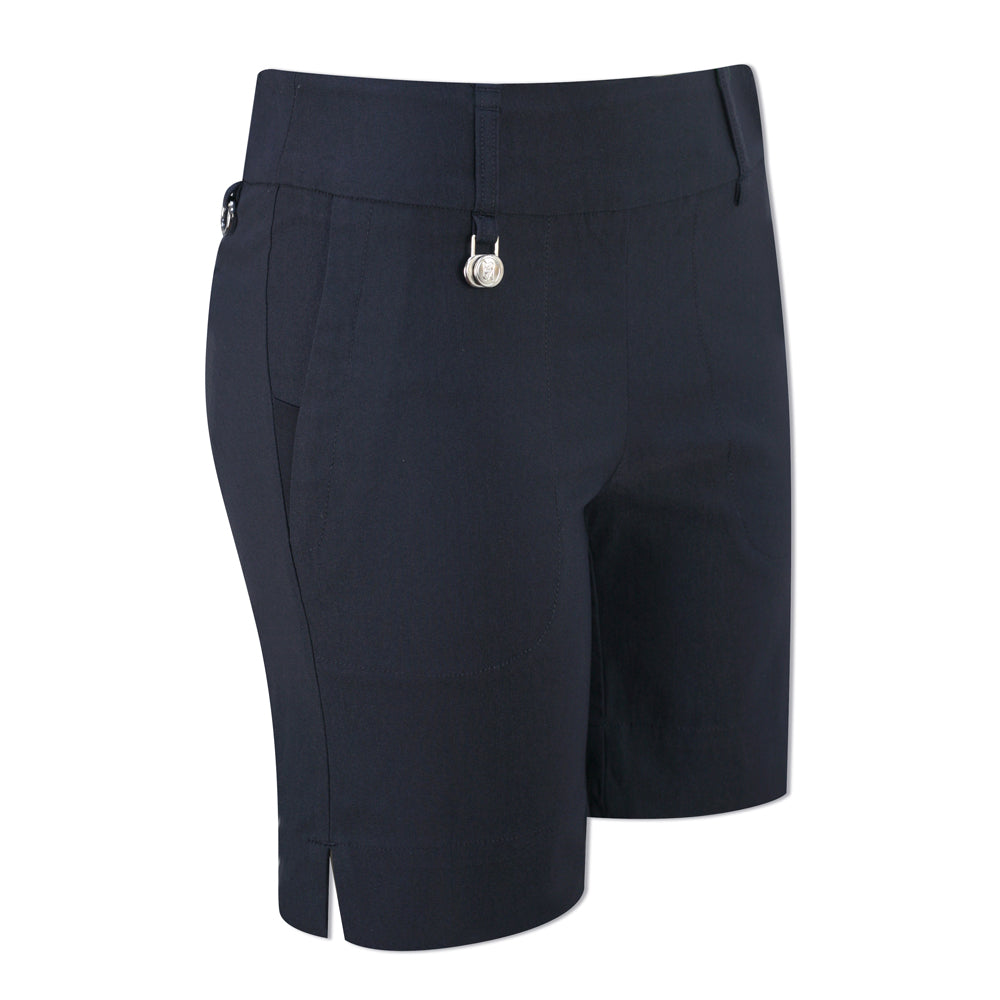 Daily Sports Ladies Shorter-Length Pull-On Golf Shorts in Dark Navy Blue