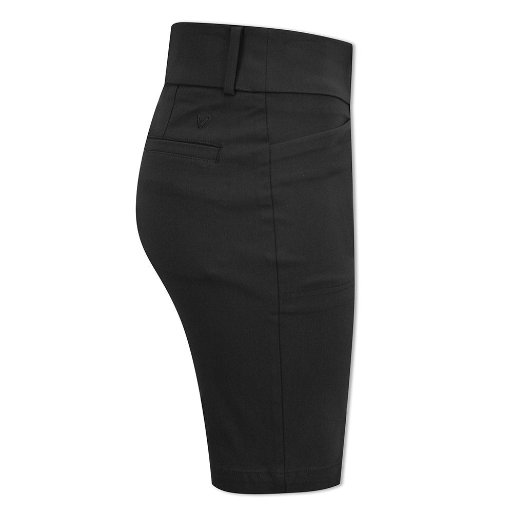 Callaway Ladies Caviar Black Pull-On Golf Shorts