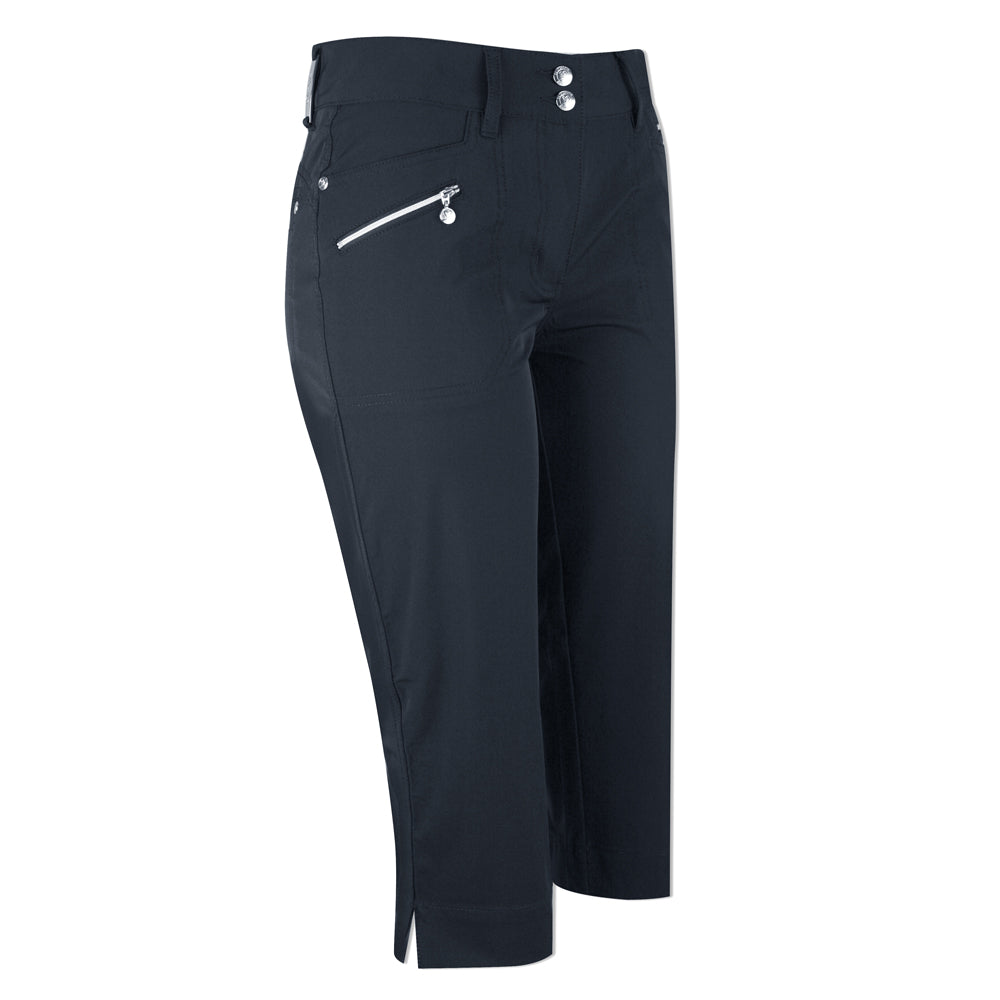 Daily Sports Ladies Pro-Stretch Capris with Straight Leg Fit in Navy - Last Pair Size 20 Only Left