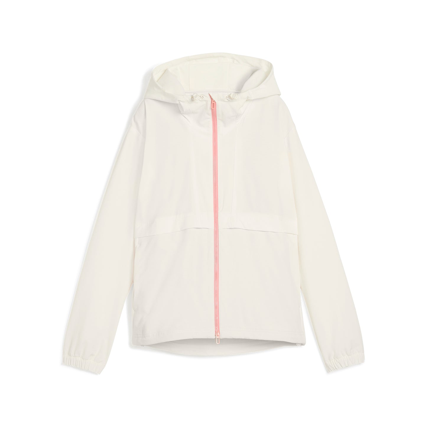 Puma Ladies Full Zip Jacket with Hood in Warm White