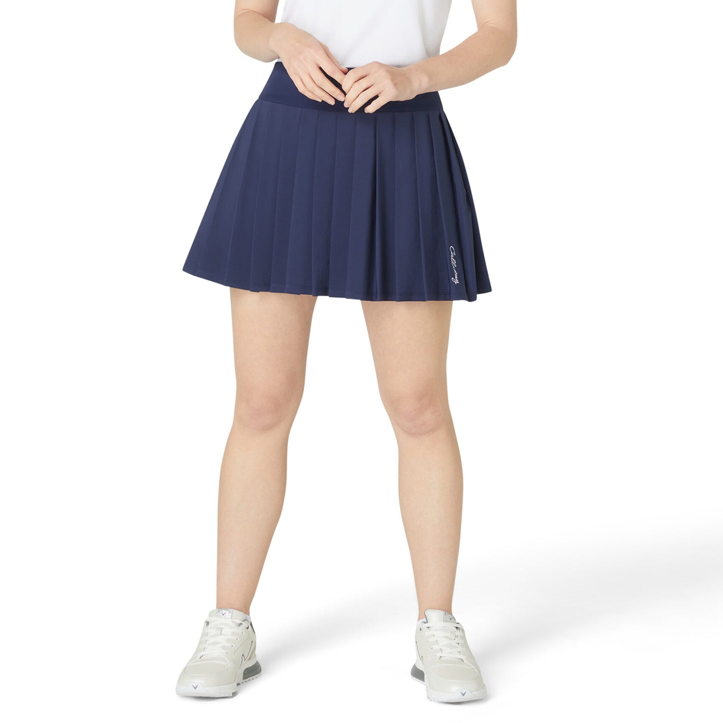 Callaway Ladies TRUESCULPT Pleated Skort in Navy