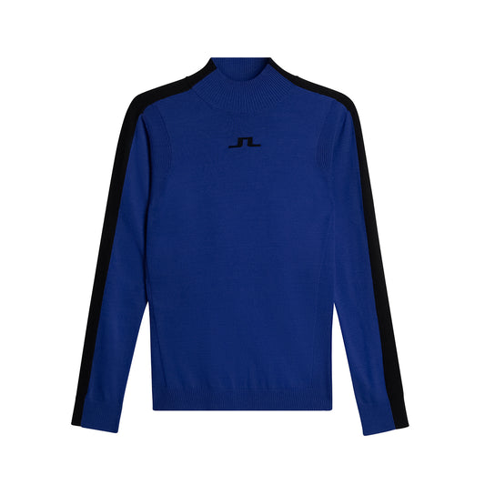 J.Lindeberg Ladies Knitted Sweater with Ribbed Detailing