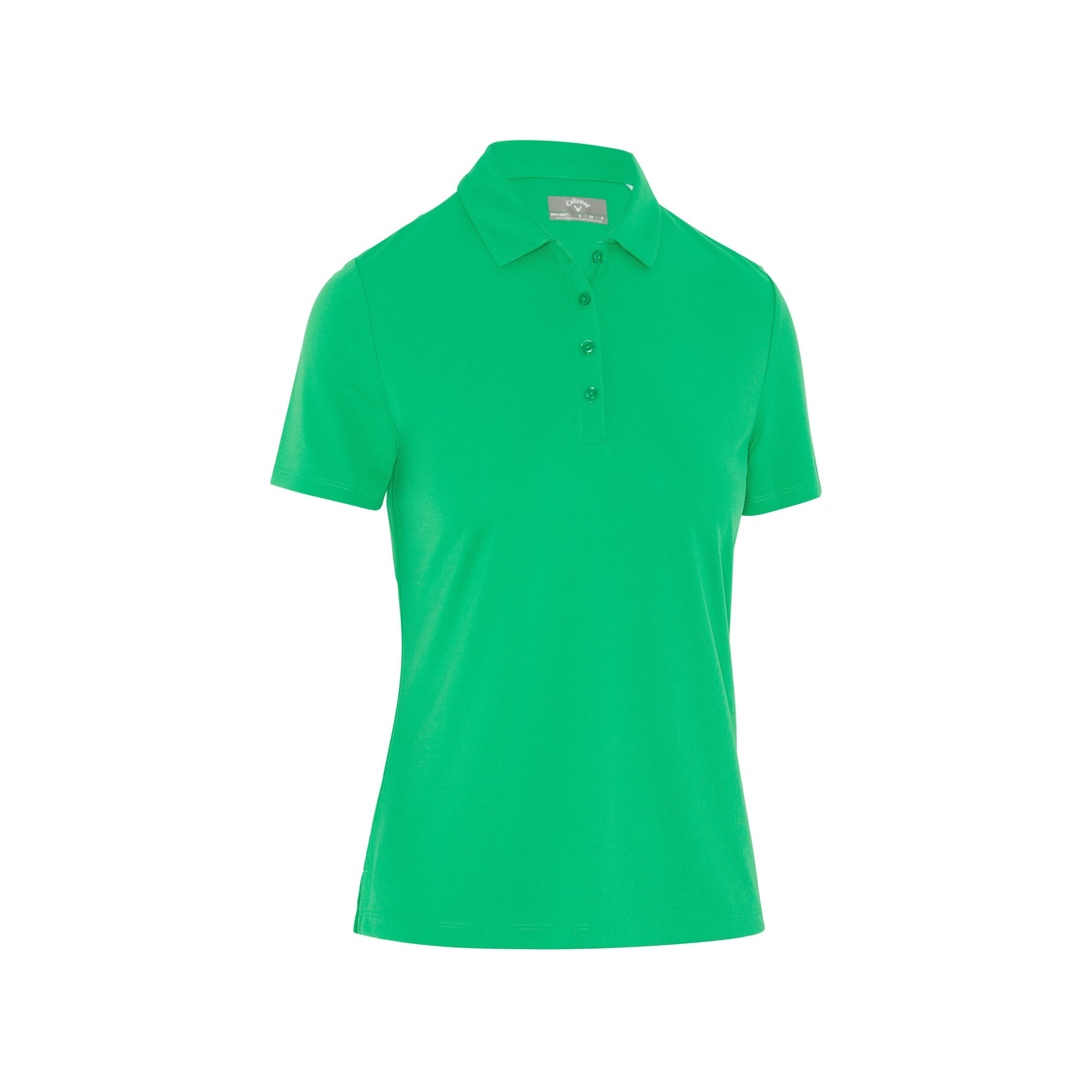 Callaway Ladies Holly Green Short Sleeve Polo with UV Block Protection