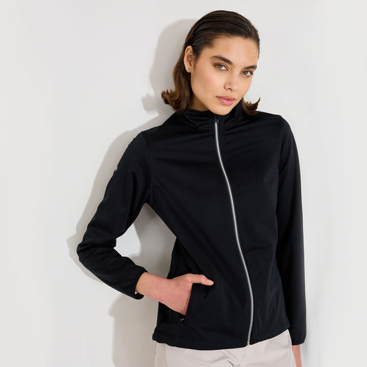 Abacus Women’s Performance Softshell Jacket in Black