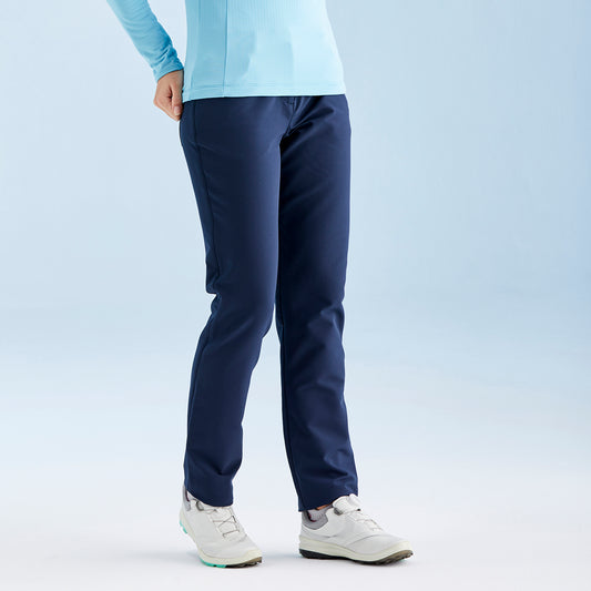 PING Ladies Navy Thermal Golf Trousers with Water-Resistant Finish