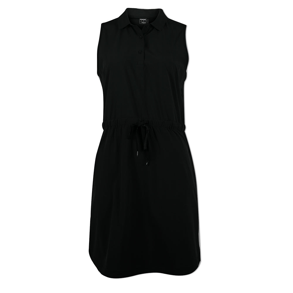 Puma Ladies Sleeveless Dress with Drycell in Puma Black