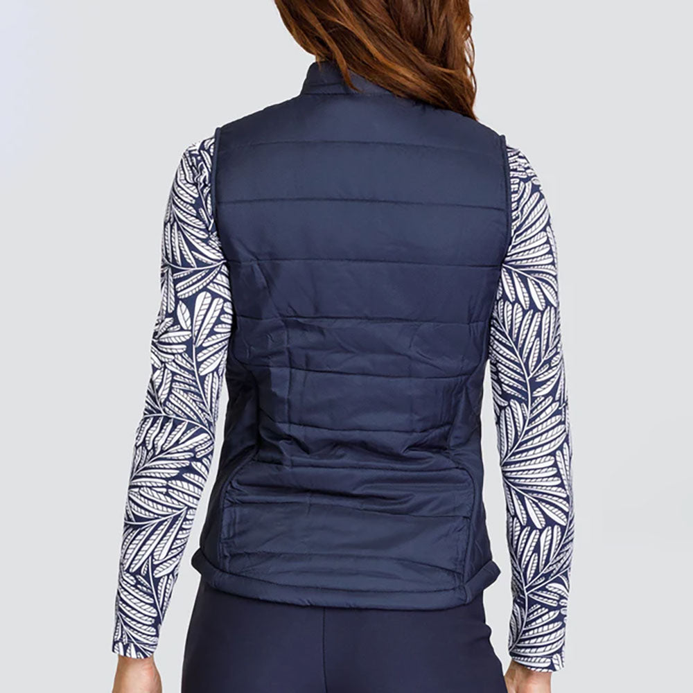 Tail Ladies Quilted Gilet in Navy