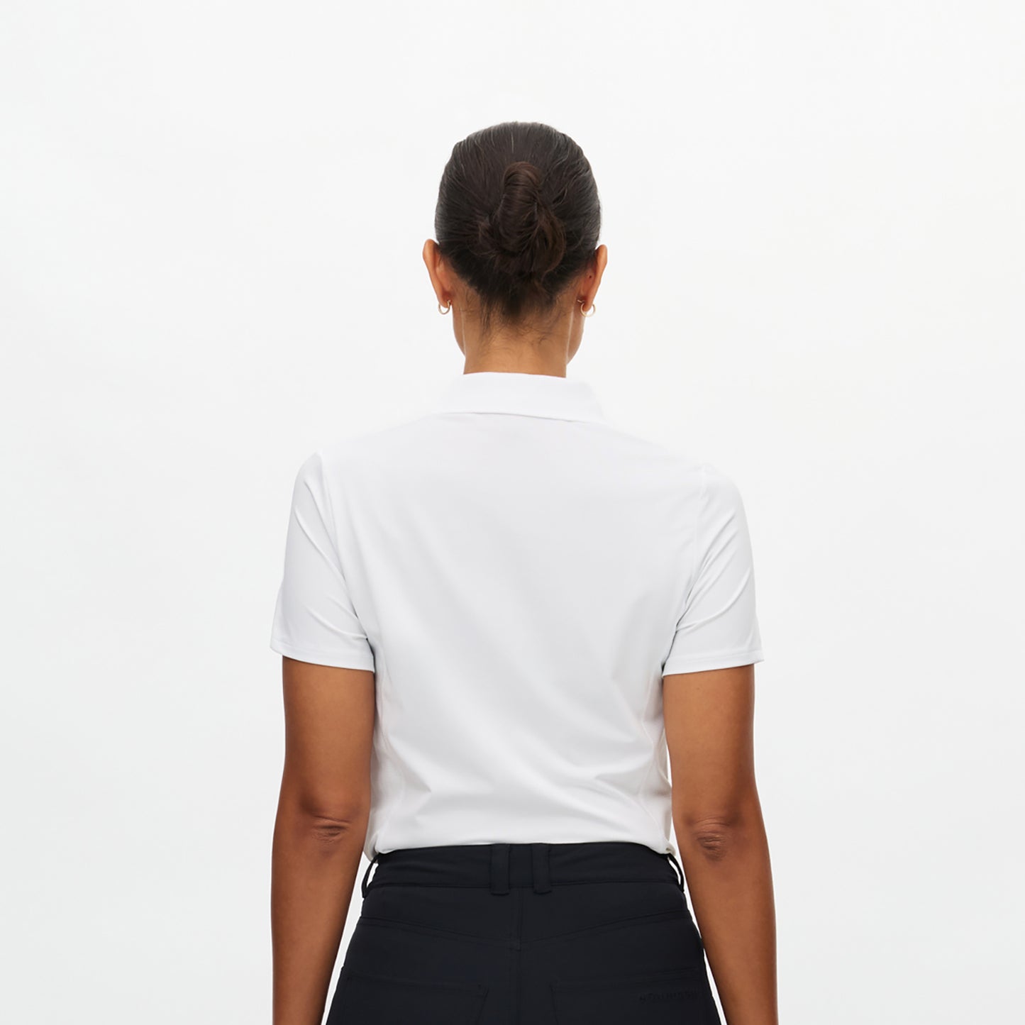 Rohnisch Women's Short Sleeve Polo - Elegant Stretch Comfort for On and Off the Course