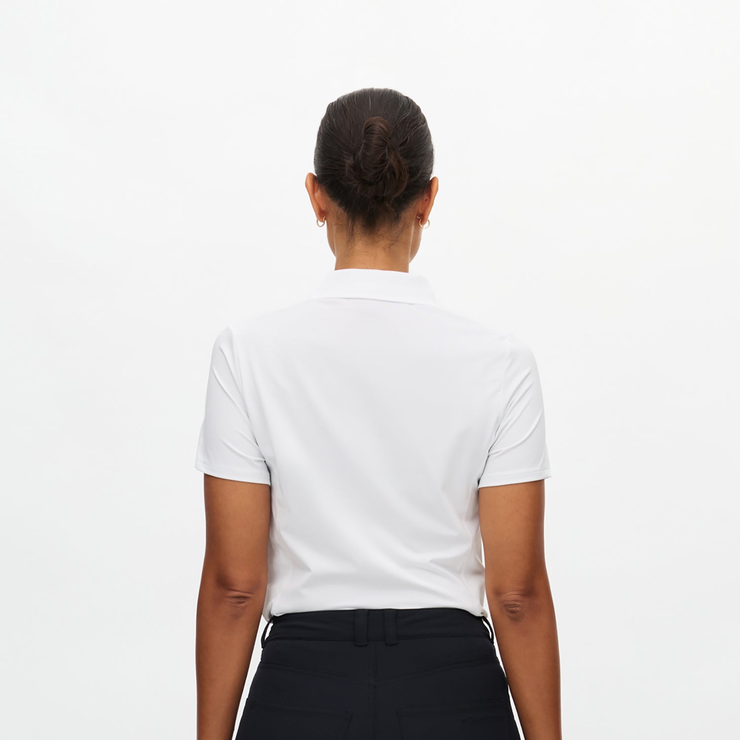 Rohnisch Women's Short Sleeve Polo - Elegant Stretch Comfort for On and Off the Course