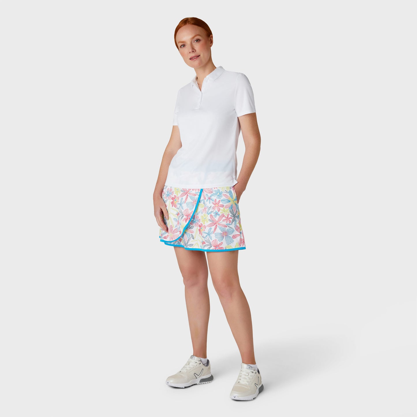 Callaway Ladies Short Sleeve Tournament Golf Polo