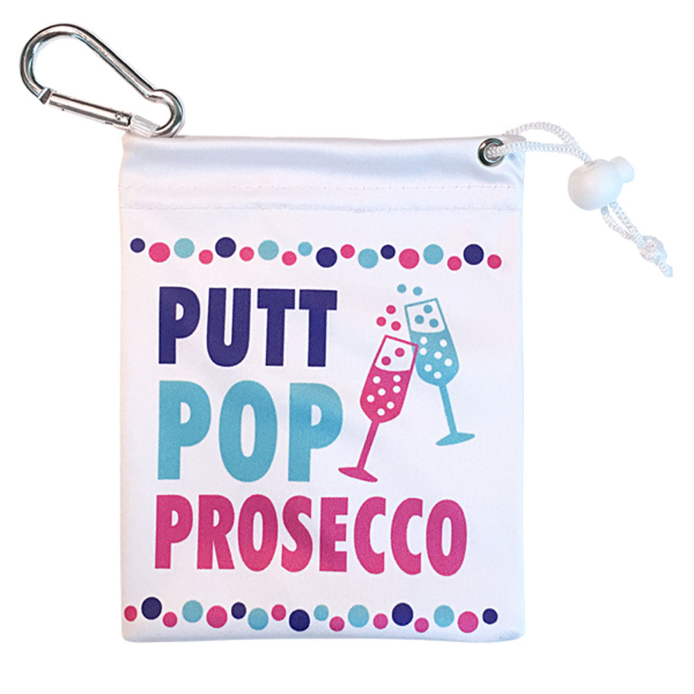Surprizeshop Putt Pop Prosecco Tee and Accessory Bag