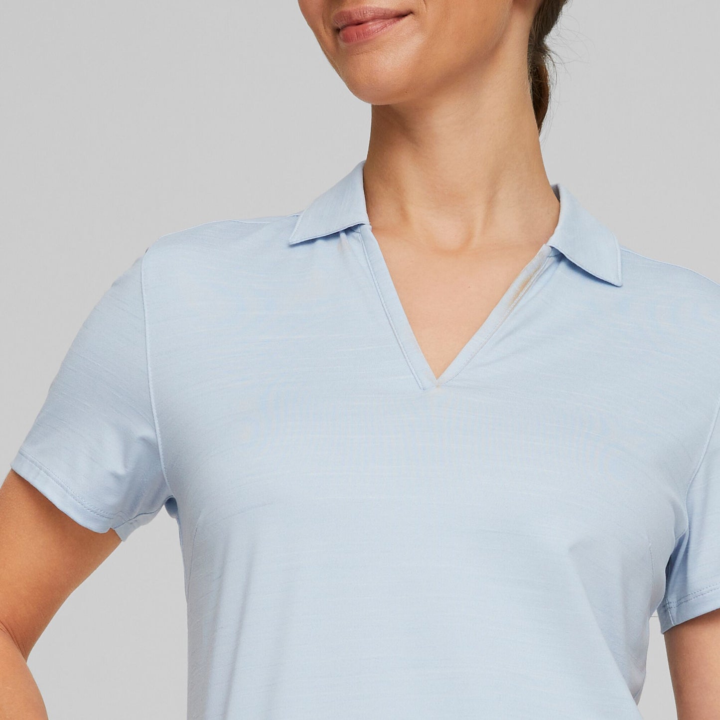 Puma Ladies Cloudspun Coast Golf Polo - Last One Small Only Left