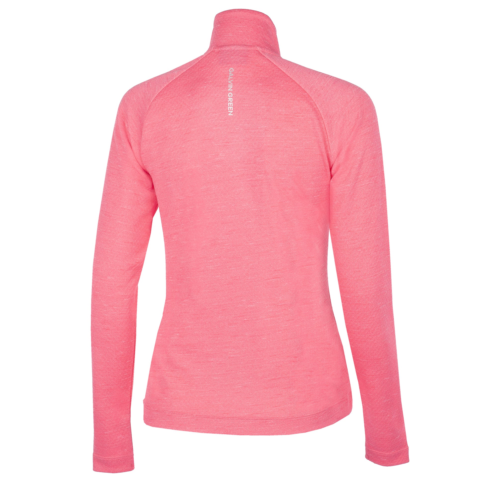 Galvin Green Women's INSULA Zip-Neck Top in Camelia Rose Melange