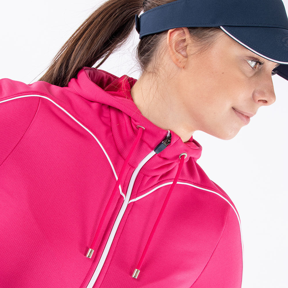 Galvin Green Ladies INSULA™ Jersey Jacket in Deep Pink