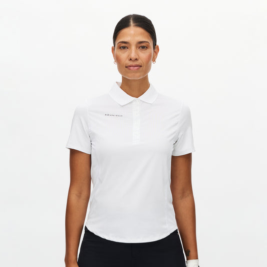 Rohnisch Women's Short Sleeve Polo - Elegant Stretch Comfort for On and Off the Course