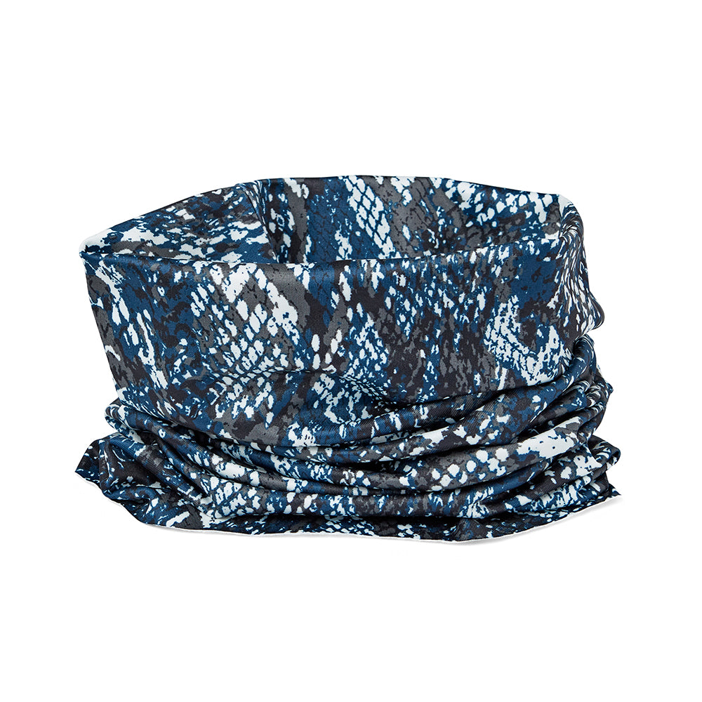 Swing Out Sister Ladies Rue Snood in Lapis Blue Pattern